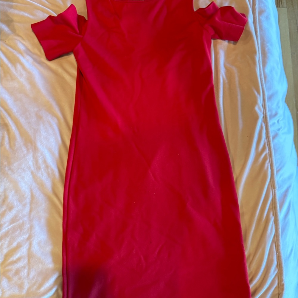 Love Moschino Elegant Red Women's Dress
